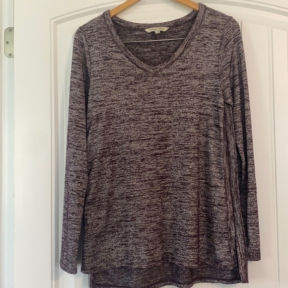 41 Hawthorne long boho pullover Top - Picture 1 of 5